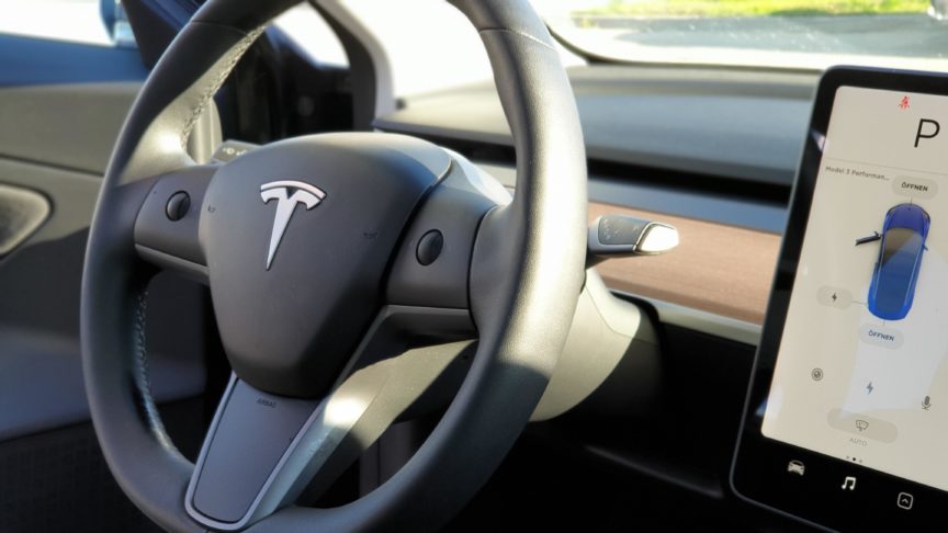 Tesla Model 3 interior