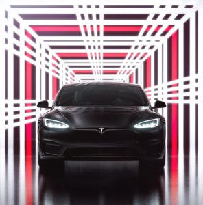 Tesla Model S Plaid event badge